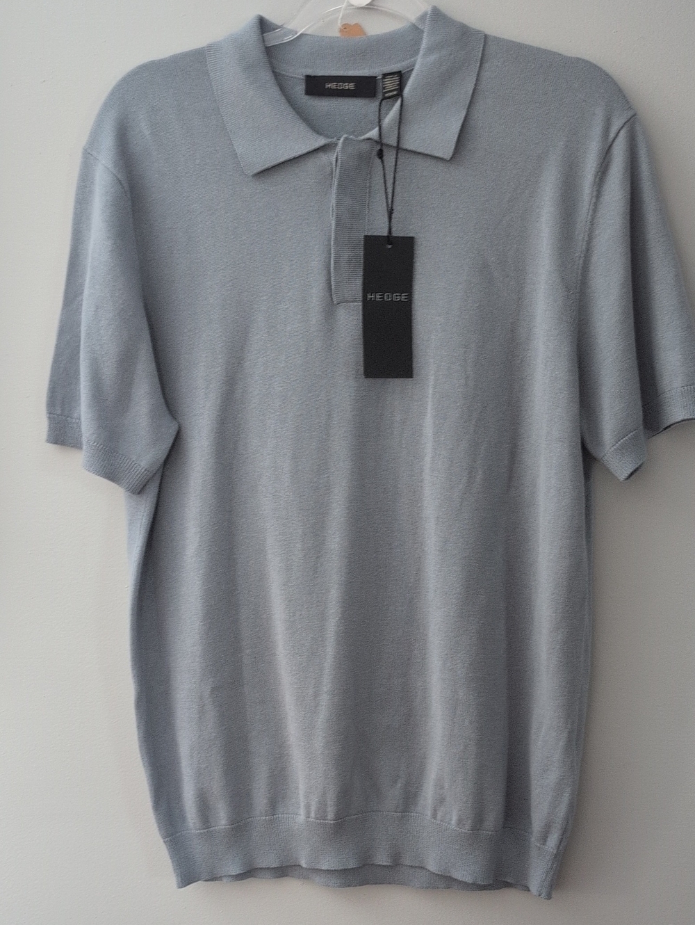 Hedge Men's Light Blue Polo Shirt